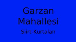 Garzan Mahallesi Thumbnail