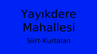 Yayıkdere Mahallesi Thumbnail