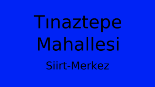 Tınaztepe Mahallesi Thumbnail