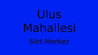Ulus Mahallesi Thumbnail