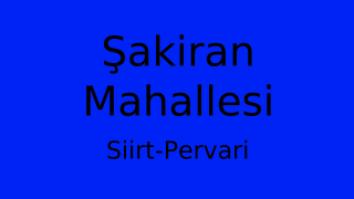 Şakiran Mahallesi Thumbnail