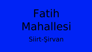 Fatih Mahallesi Thumbnail