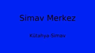 Simav Belediyesi, Kütahya Thumbnail
