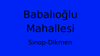 Babalıoğlu Mahallesi Thumbnail