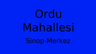 Ordu Mahallesi Thumbnail