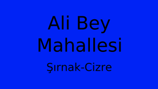 Ali Bey Mahallesi Thumbnail