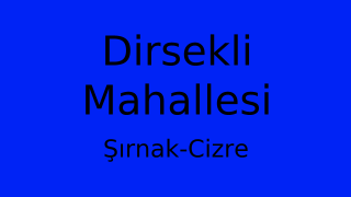 Dirsekli Mahallesi Thumbnail