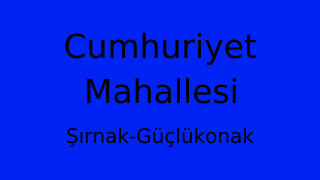 Cumhuriyet Mahallesi Thumbnail