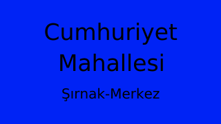 Cumhuriyet Mahallesi Thumbnail