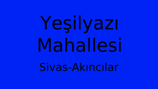 Yeşilyazı Mahallesi Thumbnail