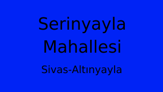 Serinyayla Mahallesi Thumbnail