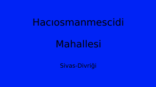 Hacıosmanmescidi Mahallesi Thumbnail