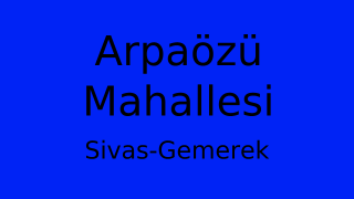 Arpaözü Mahallesi Thumbnail