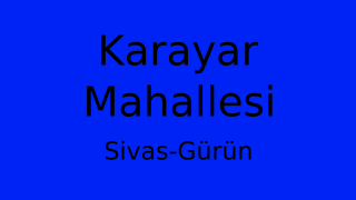 Karayar Mahallesi Thumbnail
