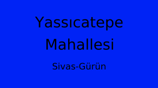 Yassıcatepe Mahallesi Thumbnail
