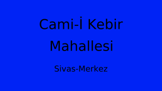 Cami-İ Kebir Mahallesi Thumbnail