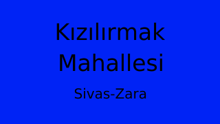 Kızılırmak Mahallesi Thumbnail