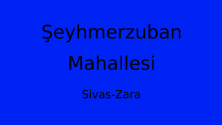Şeyhmerzuban Mahallesi Thumbnail