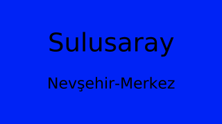 Sulusaray, Merkez, Nevşehir Thumbnail