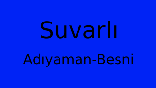 Suvarlı, Besni, Adıyaman Thumbnail