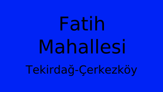 Fatih Mahallesi Thumbnail
