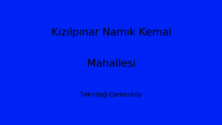 Kızılpınar Namık Kemal Mahallesi Thumbnail