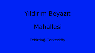Yıldırım Beyazıt Mahallesi Thumbnail