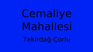 Cemaliye Mahallesi Thumbnail
