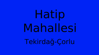 Hatip Mahallesi Thumbnail