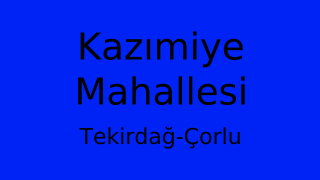 Kazımiye Mahallesi Thumbnail