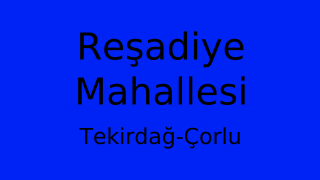 Reşadiye Mahallesi Thumbnail