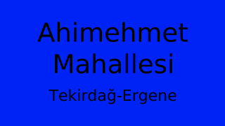 Ahimehmet Mahallesi Thumbnail