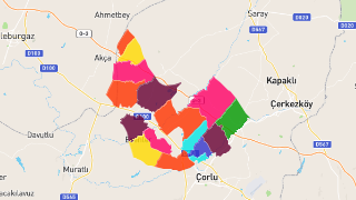 Tekirdağ Ergene'nin Mahalleleri, Nüfus Bilgileri, Haritalar ve İstatistikler Thumbnail