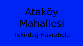 Ataköy Mahallesi Thumbnail