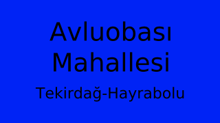 Avluobası Mahallesi Thumbnail