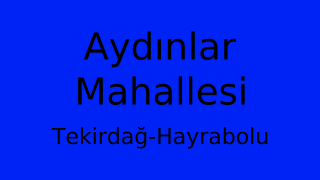 Aydınlar Mahallesi Thumbnail