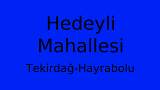 Hedeyli Mahallesi Thumbnail