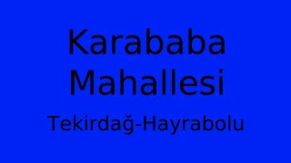 Karababa Mahallesi Thumbnail