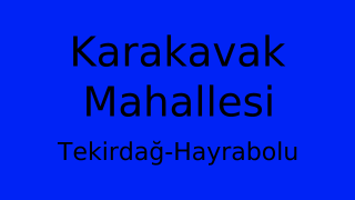 Karakavak Mahallesi Thumbnail