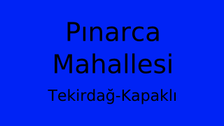 Pınarca Mahallesi Thumbnail