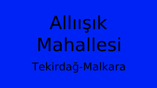 Allıışık Mahallesi Thumbnail