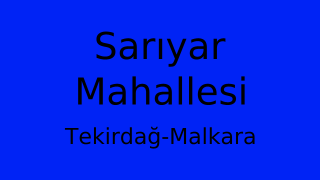 Sarıyar Mahallesi Thumbnail