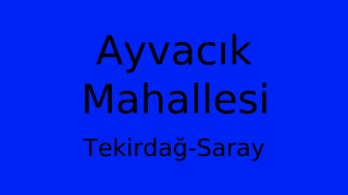 Ayvacık Mahallesi Thumbnail