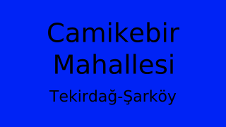 Camikebir Mahallesi Thumbnail