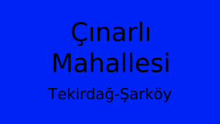Çınarlı Mahallesi Thumbnail