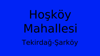 Hoşköy Mahallesi Thumbnail