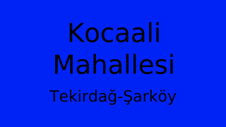 Kocaali Mahallesi Thumbnail