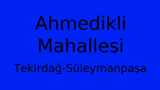 Ahmedikli Mahallesi Thumbnail