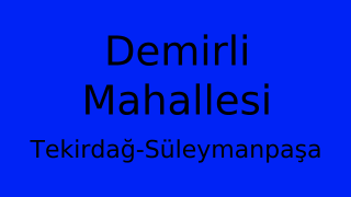Demirli Mahallesi Thumbnail