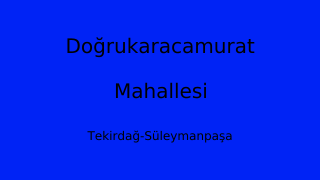 Doğrukaracamurat Mahallesi Thumbnail